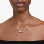 Swarovski Mesmera Green & Clear Stone Necklace