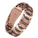 Men's Magnetic Copper Bracelets with Strong Clasp