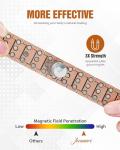 Men's Magnetic Copper Bracelets with Strong Clasp