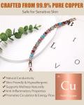 Copper Magnetic Bracelets for Women with 3800 Gauss