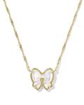Kendra Scott Haley Bow Pendant Necklace in Gold