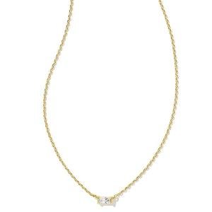 Kendra Scott Juliette Gold-Plated Necklace with Crystal