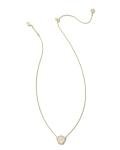 Kendra Scott Brynne Gold-Plated Shell Pendant Necklace