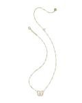 Kendra Scott Haley Bow Pendant Necklace in Gold