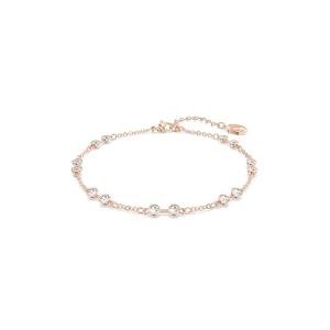 Swarovski Round Cut Rose Gold Bracelet Strand