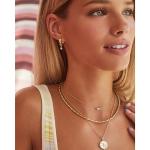 Kendra Scott Juliette Gold-Plated Necklace with Crystal