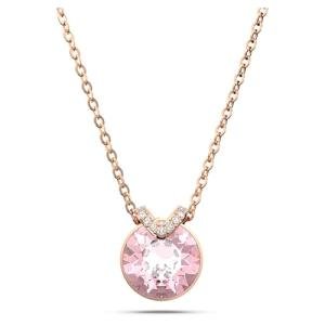 Swarovski Bella V Pink Crystal Pendant Necklace