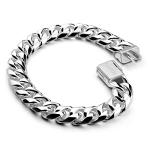 Men's 925 Sterling Silver Miami Cuban Link Bracelet