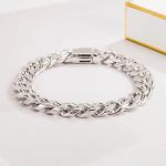 Men's 925 Sterling Silver Miami Cuban Link Bracelet