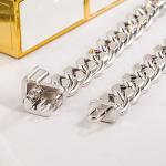 Men's 925 Sterling Silver Miami Cuban Link Bracelet