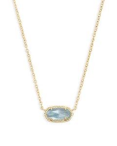 Kendra Scott Elisa Dainty Pendant Necklace, Light Blue
