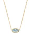 Kendra Scott Elisa Dainty Pendant Necklace, Light Blue