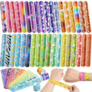 288 Slap Bracelets for Kids - Fun Designs!