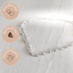 Annika Bella Double Stranded Silver Bracelet for Women