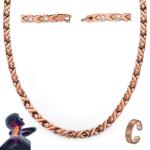 Vicmag Copper Magnetic Necklace for Men and Women