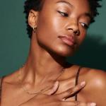 Kendra Scott 14k Gold-Plated Paperclip Necklace