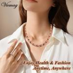 Vicmag Copper Magnetic Necklace for Men and Women