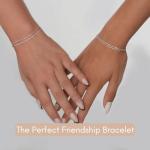 Annika Bella Double Stranded Silver Bracelet for Women