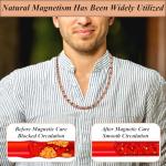 Vicmag Copper Magnetic Necklace for Men and Women