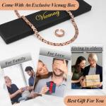 Vicmag Copper Magnetic Necklace for Men and Women