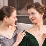 Forever Love Heart Necklace with Birthstone Pendant