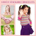 100 Colorful Beaded Surfer Bracelets Set