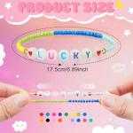 Colorful Glow in the Dark Friendship Bracelets Set