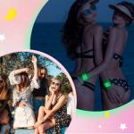 Colorful Glow in the Dark Friendship Bracelets Set