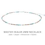 Lotus and Luna Dainty Chakra Healing Necklace