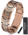 Men's Copper Magnetic Therapy Bracelet with Clasp