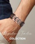 Men's Copper Magnetic Therapy Bracelet with Clasp