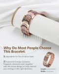 Men's Copper Magnetic Therapy Bracelet with Clasp