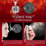 Red Rose Heart Necklace - Perfect Gift for Her