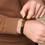 Men’s Tiger Eye Bracelet for Protection and Balance