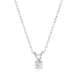 0.25 Carat Lab Grown Diamond Pendant Necklace