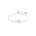 Swarovski Infinity Heart Bracelet with Clear Crystals