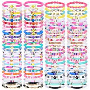 Colorful Beaded Friendship Bracelet Set for Women