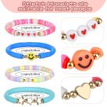 Colorful Beaded Friendship Bracelet Set for Women