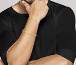 Gold Plated Sterling Silver Braided Rope Bracelet