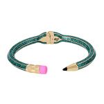Betsey Johnson Pencil Hinged Bangle Bracelet
