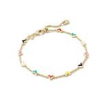 Kendra Scott Heart Gold Chain Bracelet for Women