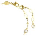 Swarovski Imber Gold Bracelet with Clear Crystals