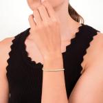 18K Gold Plated Cubic Zirconia Tennis Bracelet