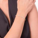 18K Gold Plated Cubic Zirconia Tennis Bracelet