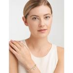 Gold Plated Diamond Accent Mom Tennis Bracelet