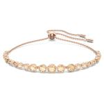 Swarovski Imber Emily Rose Gold Bracelet with Pink Crystals