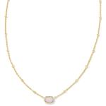 Kendra Scott Gold-Plated Mini Elisa Pendant Necklace