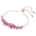 Swarovski Lilia Rose Gold Butterfly Bracelet