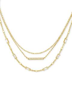 Kendra Scott Addison Gold Multi Strand Necklace