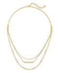 Kendra Scott Addison Gold Multi Strand Necklace